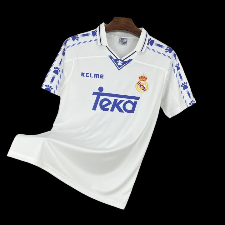 Real Madrid Maillot Domicile Rétro 1996/97 — vue 1