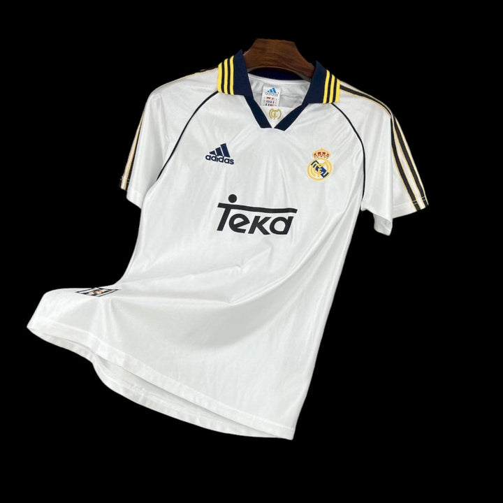 Real Madrid Maillot Domicile Rétro 1998/00 — vue 1