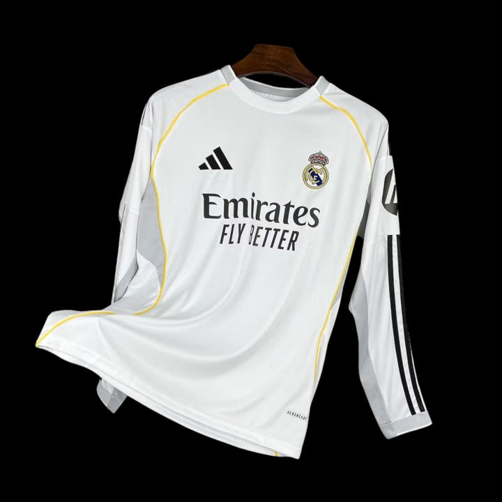 R.Madrid Maillot Domicile 25/26 – Manches Longues — vue 1