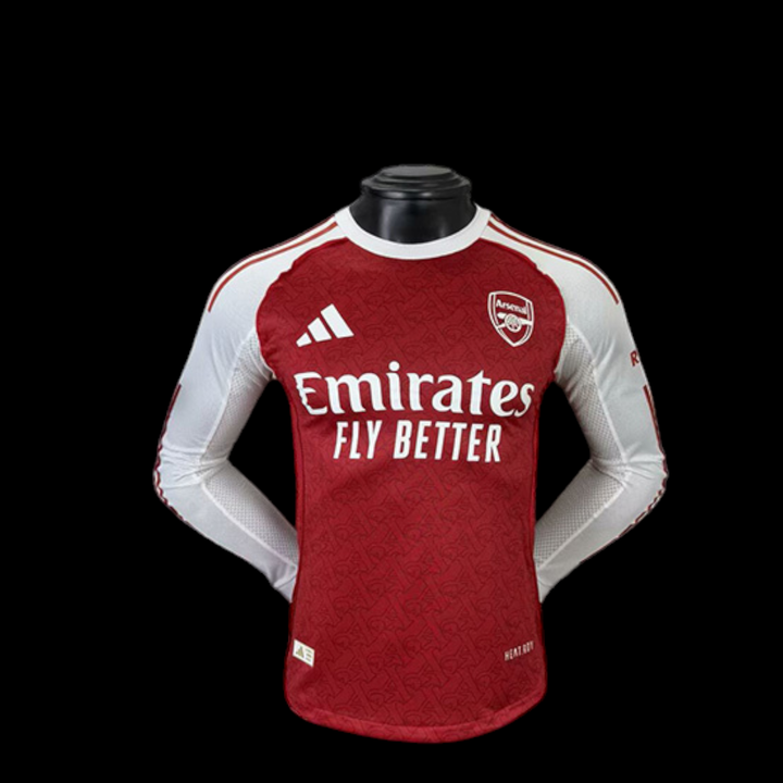 Arsenal Maillot Manches Longues Domicile 25/26 – Version Player — vue 1