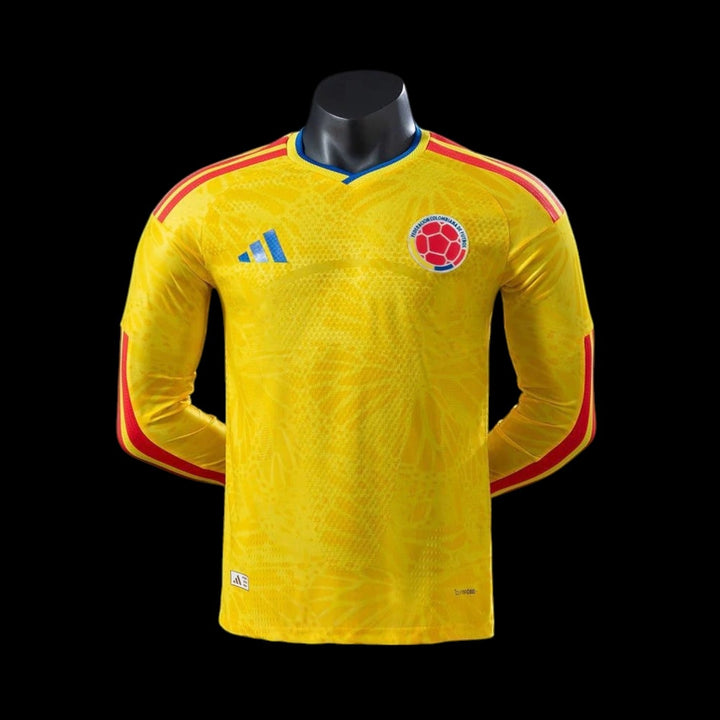 Colombie Maillot Manches Longues Domicile 26/27 – Version Player — vue 1