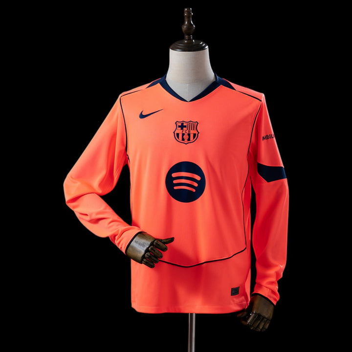 Barcelone Maillot Manches Longues Third 25/26 — vue 1