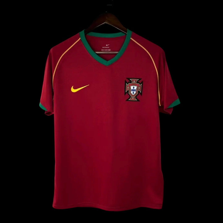 Portugal Maillot Domicile Rétro 2006 — vue 1