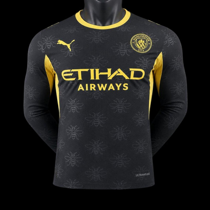 Manchester City Maillot Manches Longues 26/27 Extérieur – Version Player — vue 1
