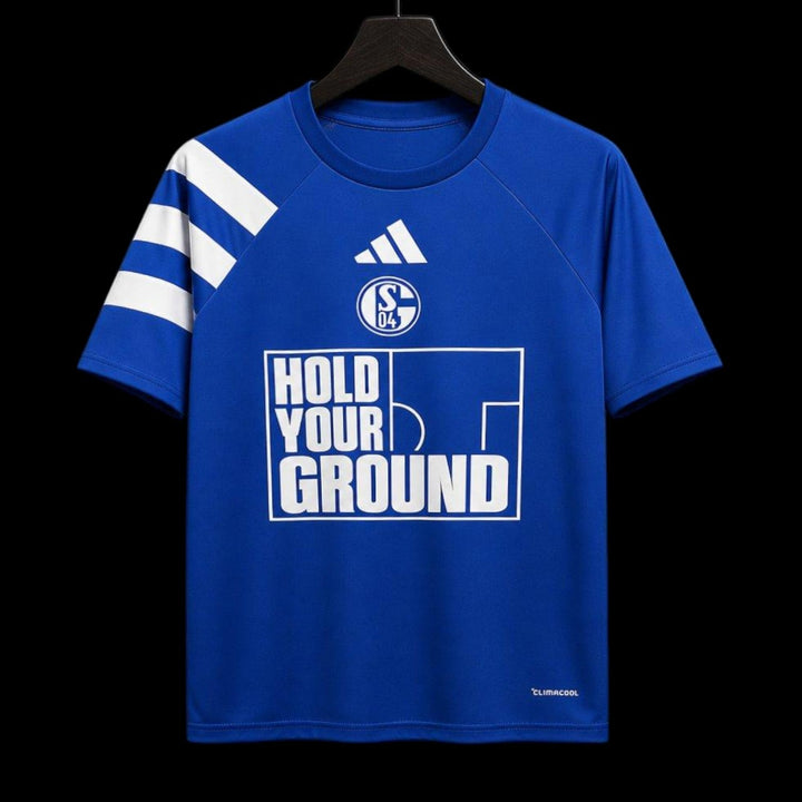 Schalke 04 Maillot Avant-Match 26/27 — vue 1