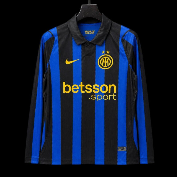 Inter Milan Maillot Manches Longues Domicile 26/27 — vue 1