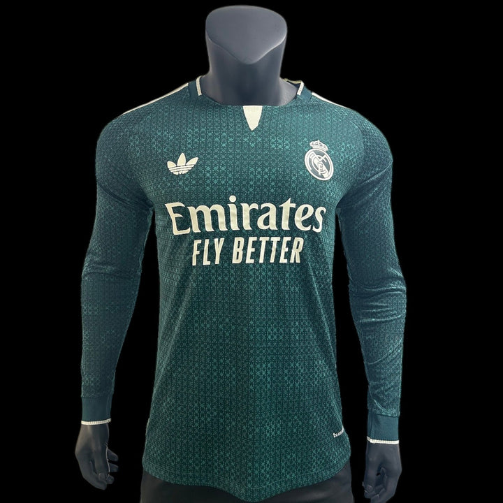 Real Madrid Maillot Manches Longues Extérieur 26/27 – Version Player — vue 1