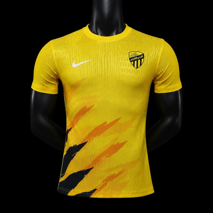 Al Ittihad Maillot Avant-Match 26/27 – Version Player — vue 1