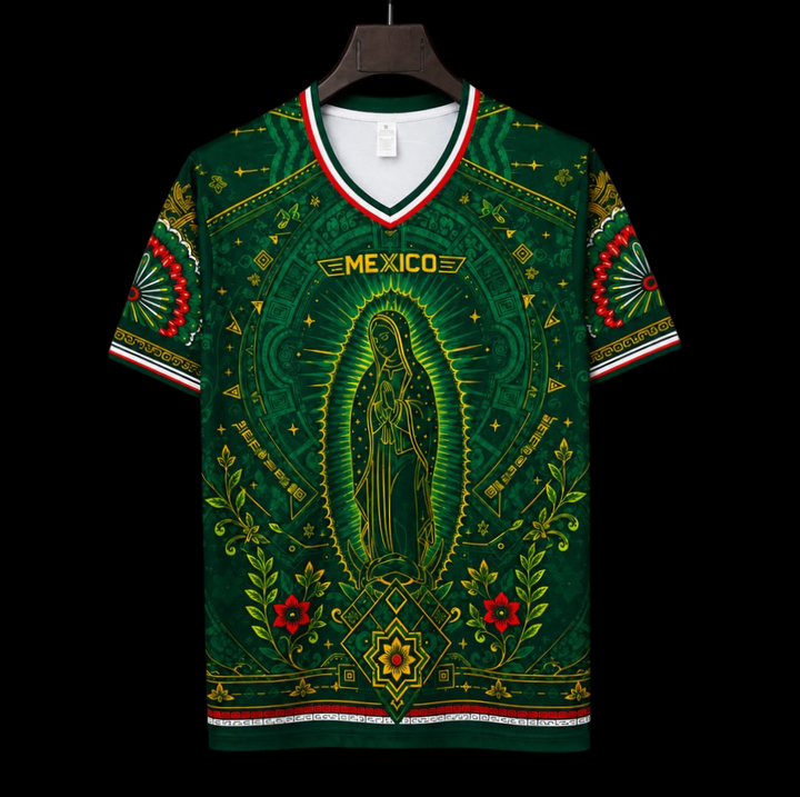 Mexique Maillot Vierge de Guadalupe 26/27 — vue 1