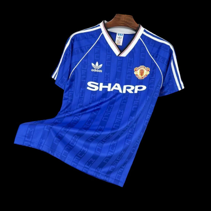 Manchester Utd Maillot Extérieur Rétro 1988/89 — vue 1