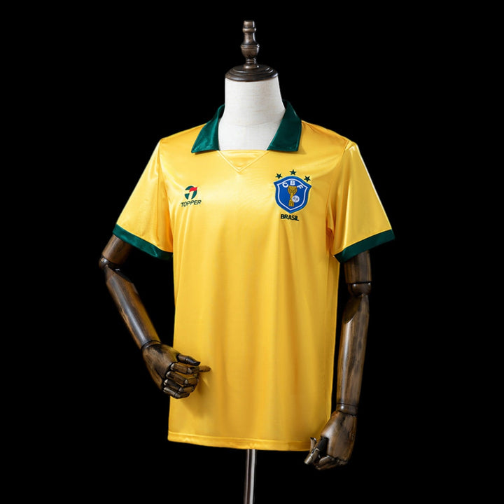 Brésil Maillot Rétro 1988 — vue 1