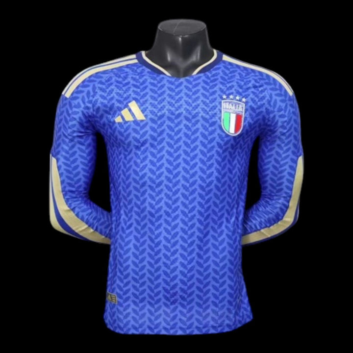 Italie Maillot Domicile Manches Longues 26/27 – Version Player — vue 1