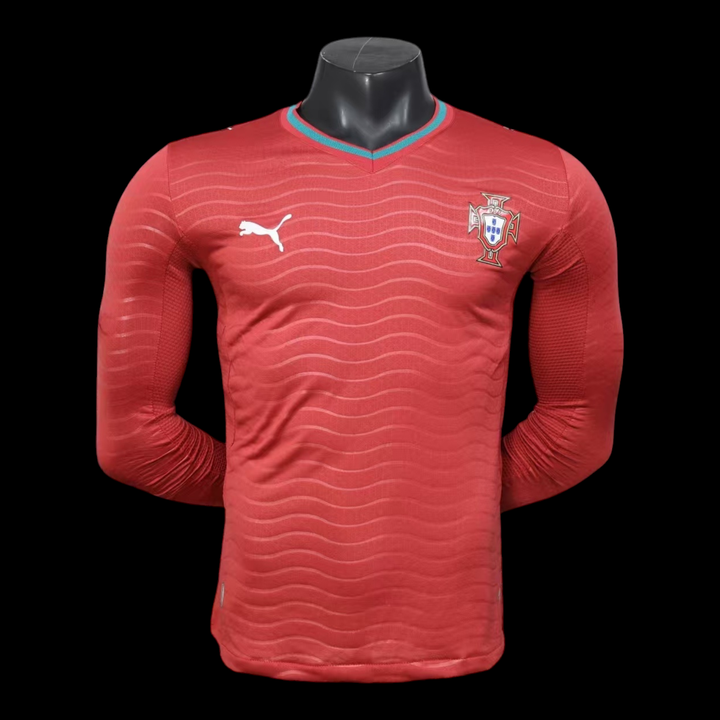 Portugal Maillot Domicile Manches Longues 26/27 – Version Player — vue 1