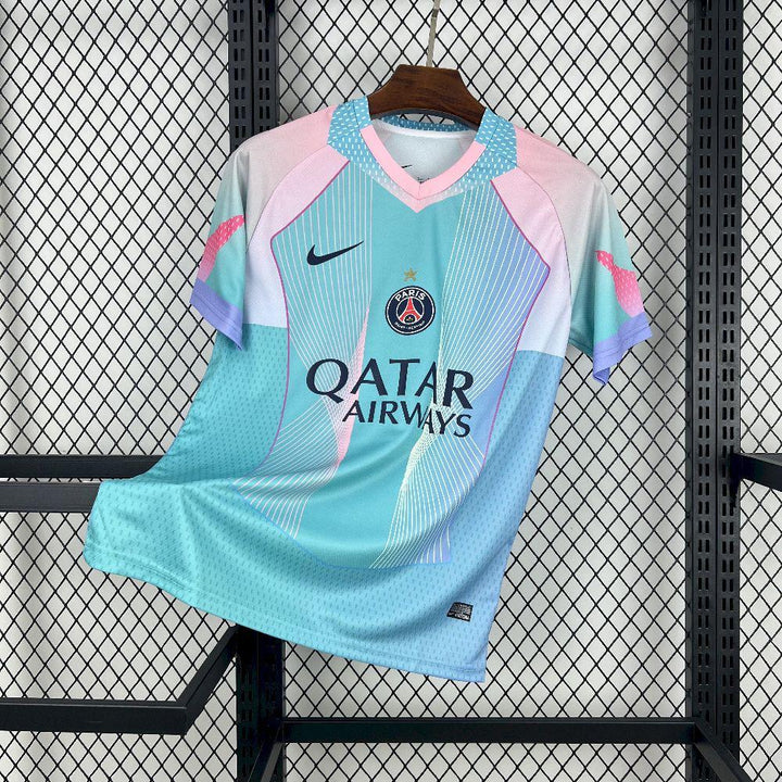 Maillot PSG (Paris Saint-Germain) Concept Turquoise 2025/2026 — vue 1