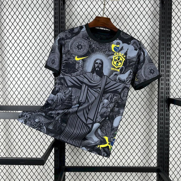 Maillot Brésil Concept Christ Gris 2025/2026 — vue 1