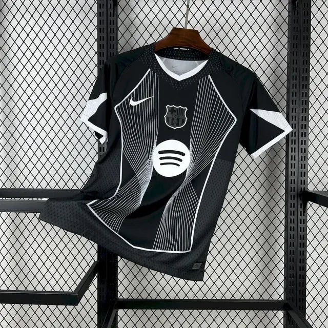 Maillot FC Barcelone Concept Rayures Noires 2025/2026