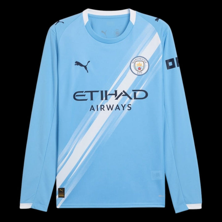 Manchester City Maillot Domicile 25/26 – Manches Longues — vue 1