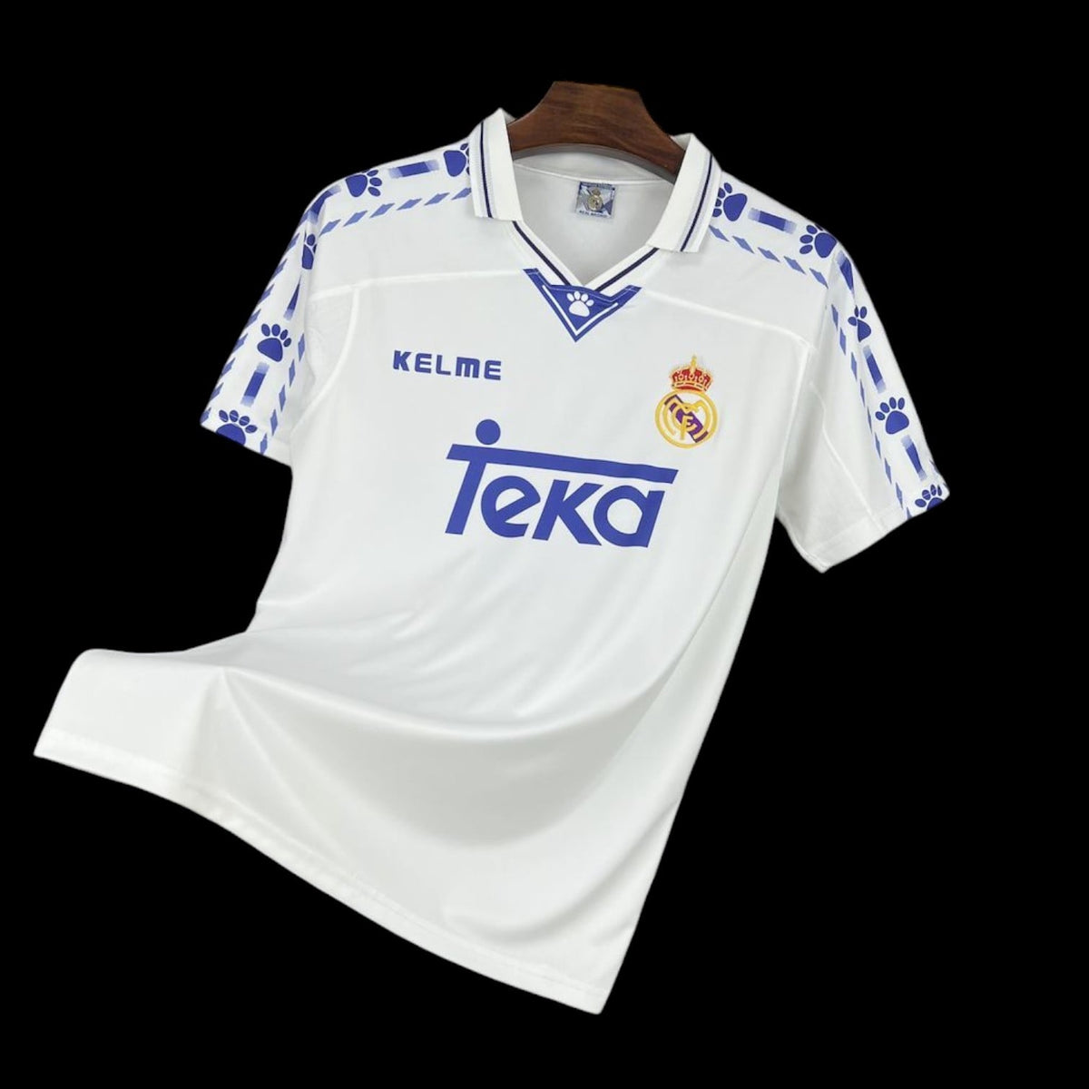 Real Madrid Maillot Domicile Rétro 1996/97 — vue 1