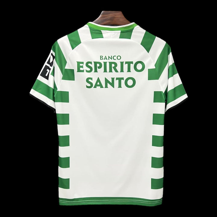 Sporting Portugal Maillot Domicile Rétro 2003/04 — vue 2