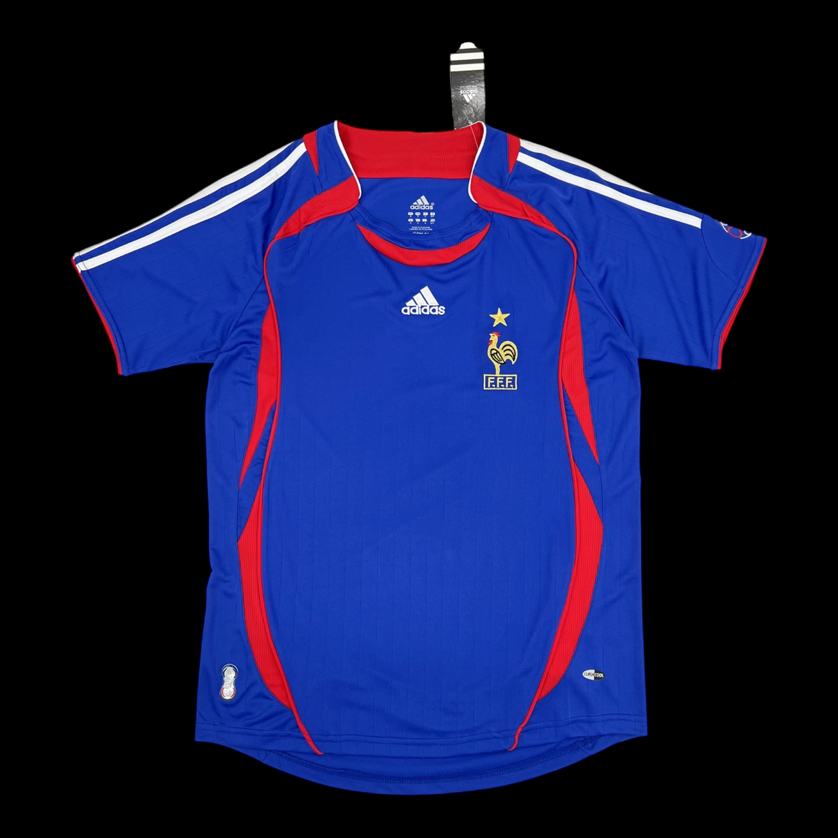France Maillot Domicile Rétro 2006 — vue 1