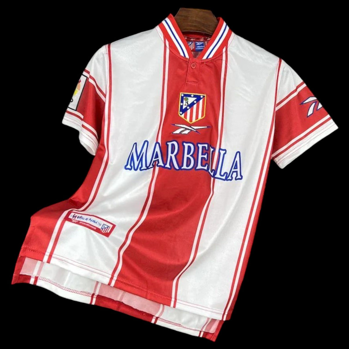 Atlético Madrid Maillot Domicile Rétro 1990/2000 — vue 1