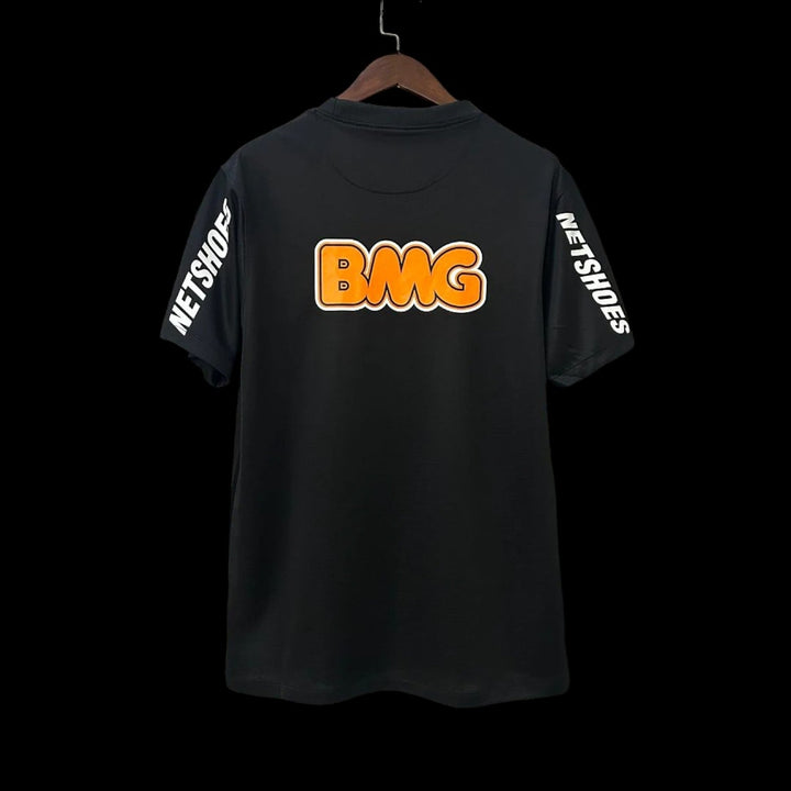 Santos Maillot Rétro Noir 11/12 — vue 2