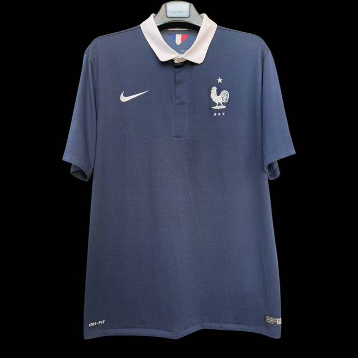 France Maillot Domicile Rétro 2014 — vue 1