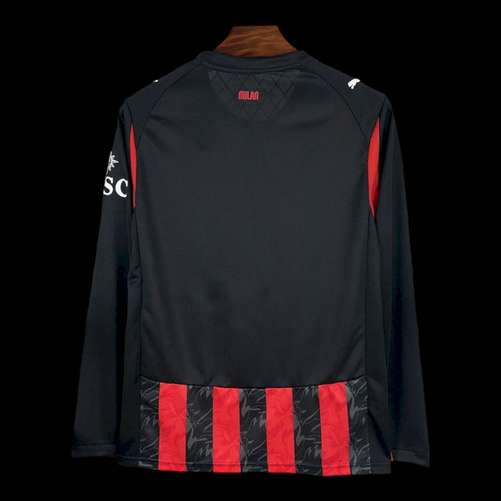 Milan AC Maillot Manches Longues Domicile 25/26 — vue 2