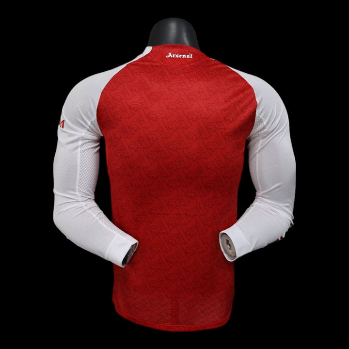 Arsenal Maillot Manches Longues Domicile 25/26 – Version Player — vue 2