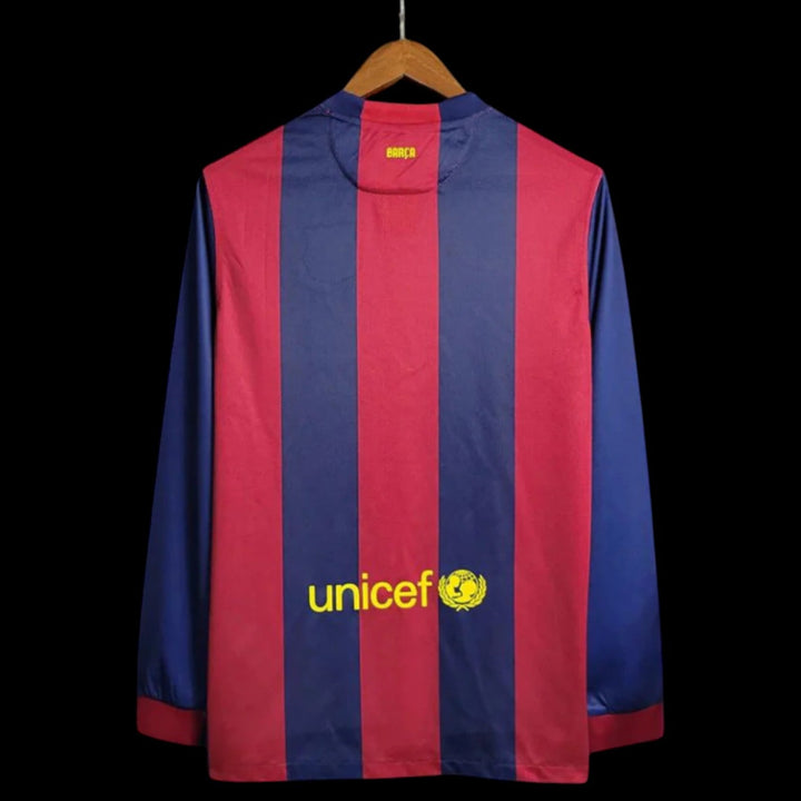 Barcelone Maillot Manches Longues Rétro 14/15 — vue 2