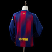Barcelone Maillot Manches Longues Domicile 25/26 — vue 2