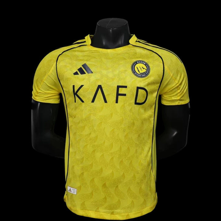 Al Nassr Maillot Domicile 25/26 – Version Player — vue 1