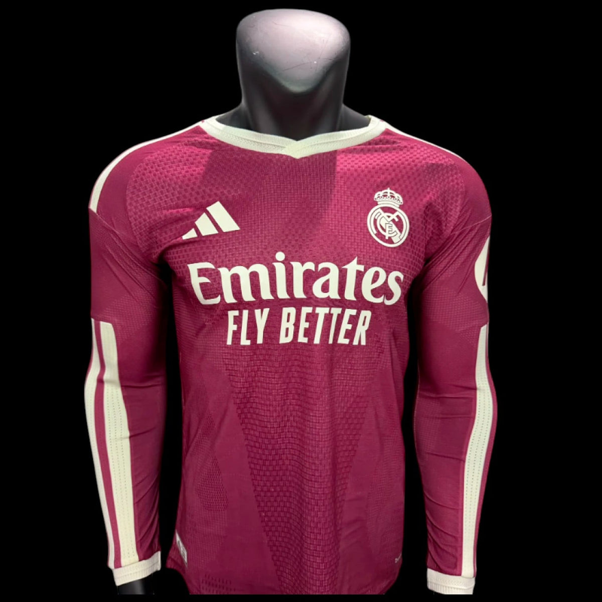 R.Madrid Maillot Manches Longues Third 26/27 – Version Player — vue 1