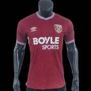West Ham Maillot Domicile 25/26 – Version Player — vue 1