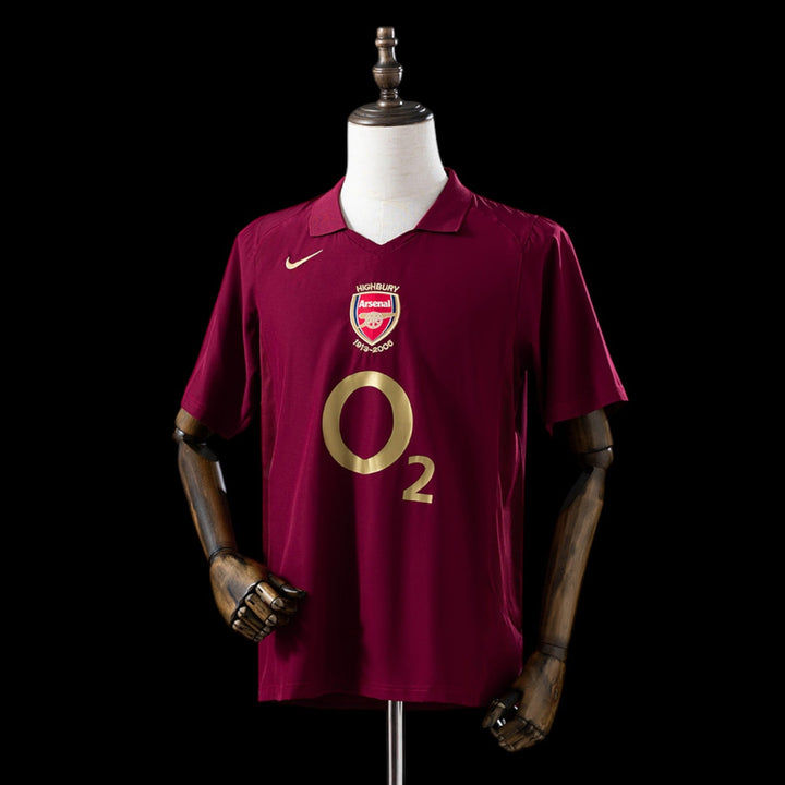 Arsenal Maillot Rétro 05/06 — vue 1