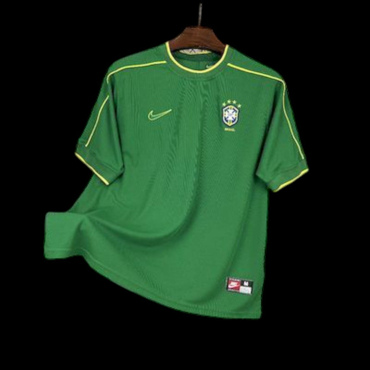 Brésil Maillot Gardien Rétro 1998 — vue 1