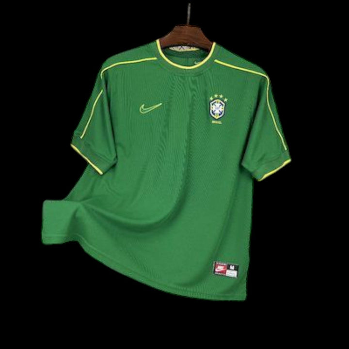 Brésil Maillot Gardien Rétro 1998 — vue 1