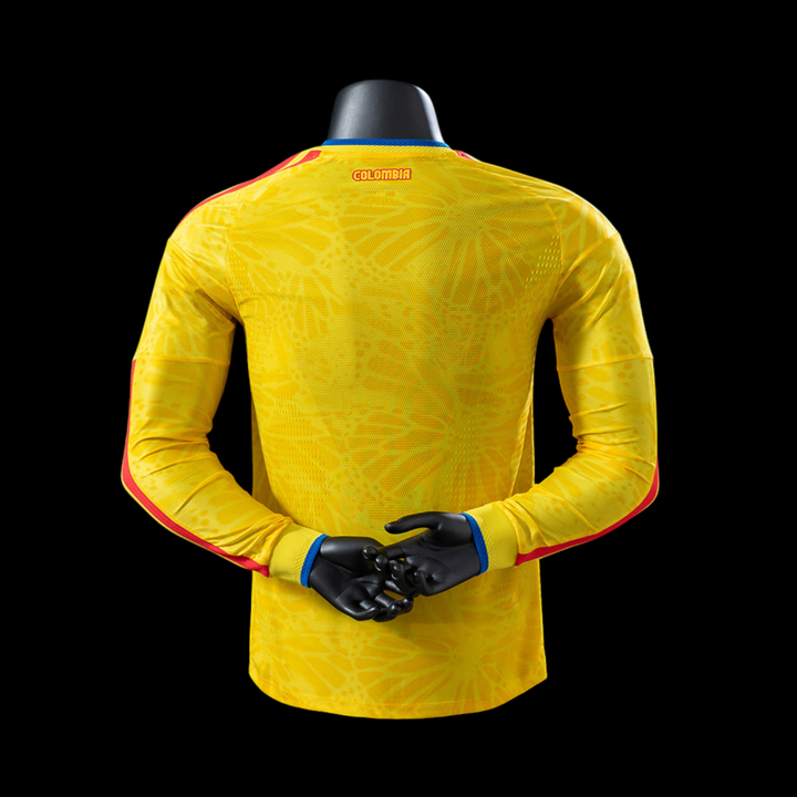 Colombie Maillot Manches Longues Domicile 26/27 – Version Player — vue 2