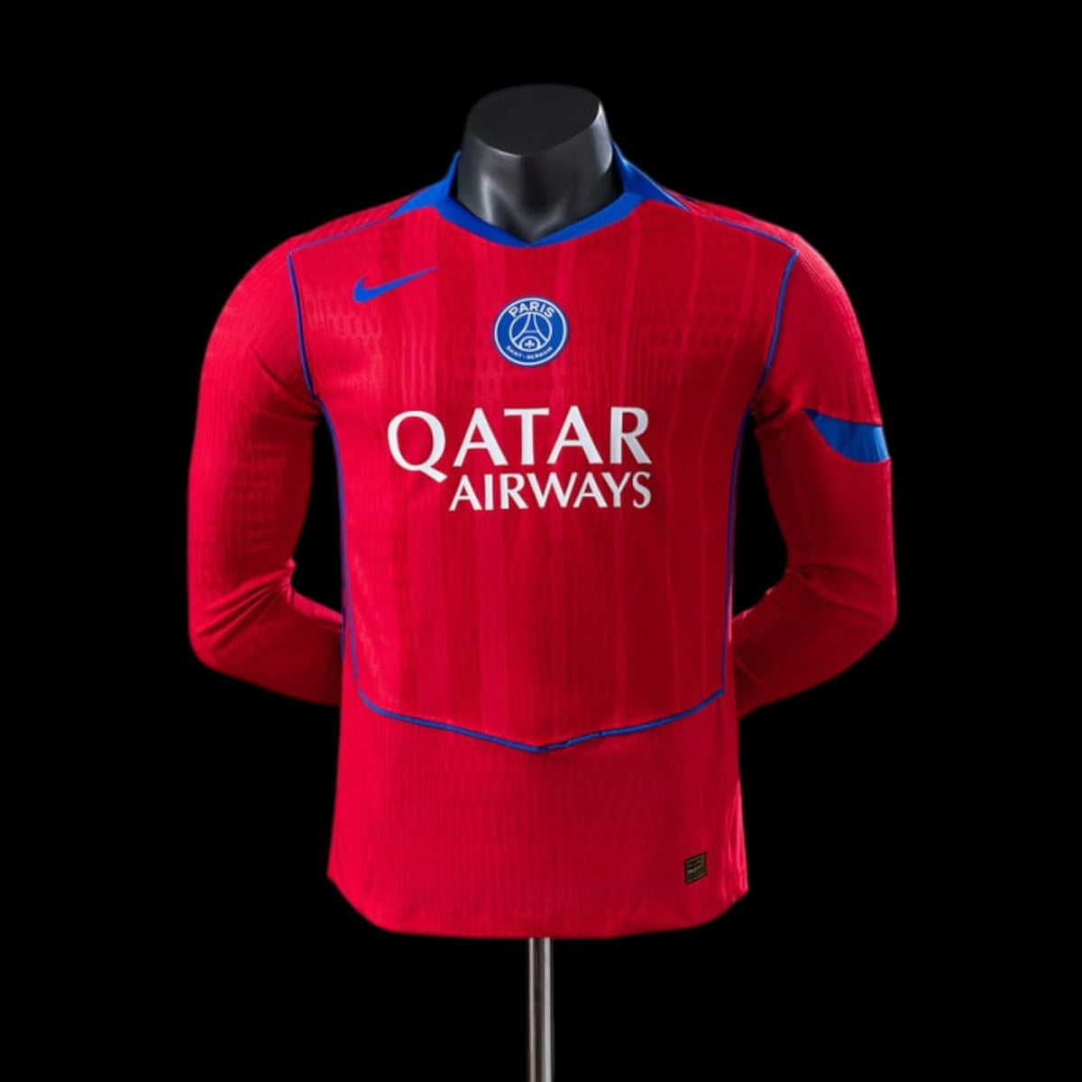 Paris SG Maillot Manches Longues Third 25/26 – Version Player — vue 1