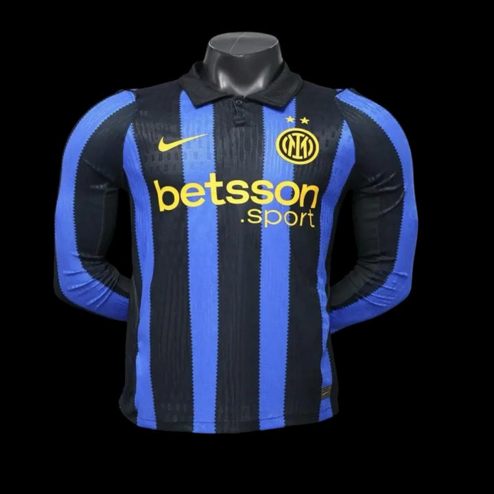 Inter Milan Maillot Manches Longues Domicile 26/27 – Version Player — vue 1