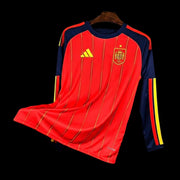 Espagne Maillot Manches Longues Domicile 26/27 — vue 1