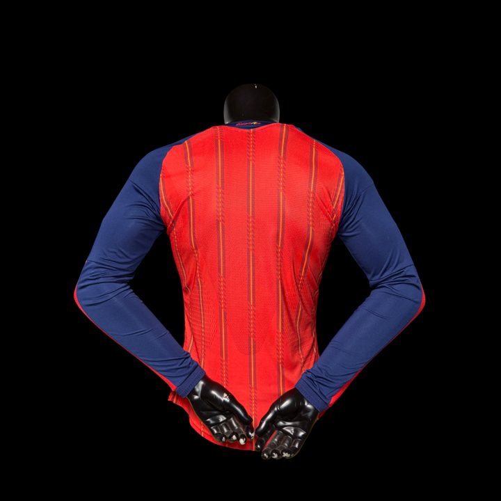 Espagne Maillot Manches Longues Domicile 26/27 – Version Player — vue 2