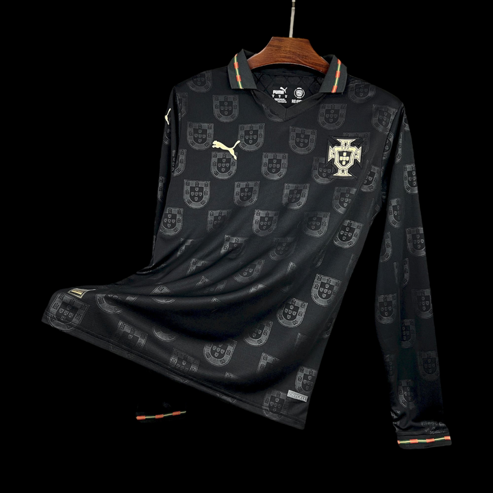 Portugal Maillot Manches Longues Edition Eusébio 26/27 — vue 1