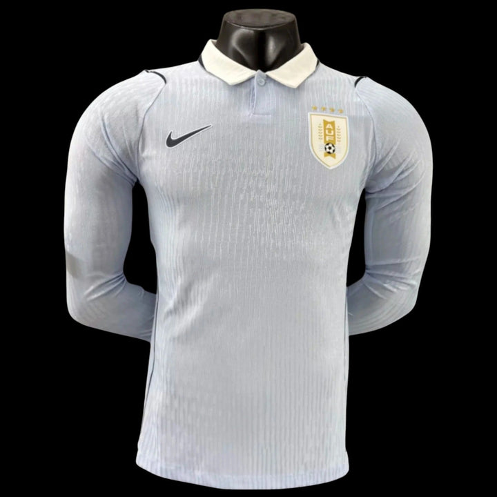 Uruguay Maillot Manches Longues Domicile 26/27 – Version Player — vue 1