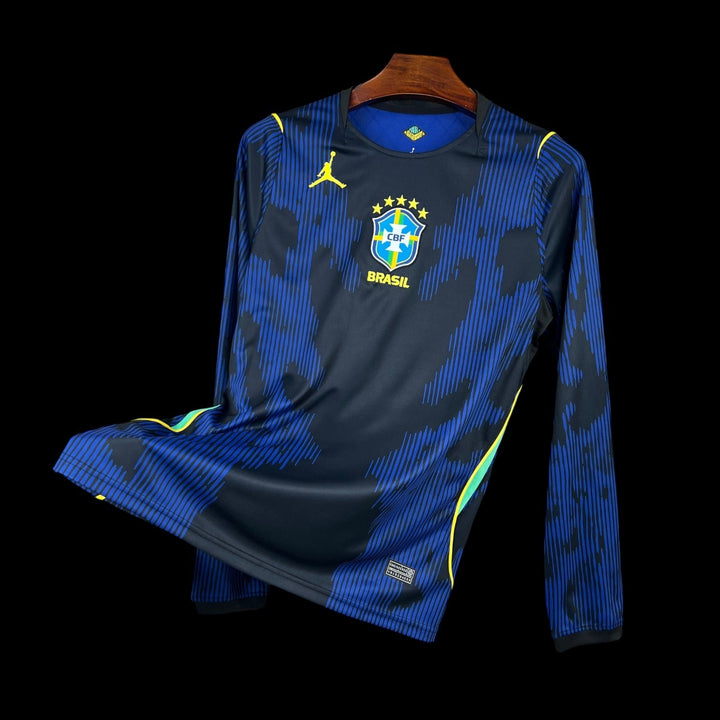 Brésil Maillot Extérieur Manches Longues 26/27 — vue 1