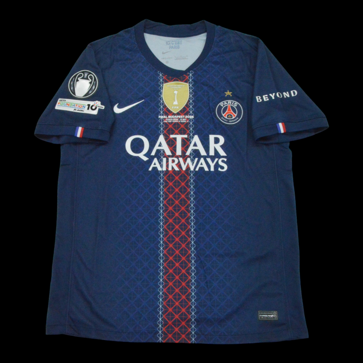 Paris SG Maillot Domicile 25/26 – SPECIAL FINALE LIGUE DES CHAMPIONS 26 — vue 1