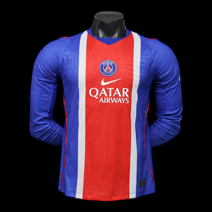 Paris SG Maillot Manches Longues Domicile 26/27 – Version Player — vue 1