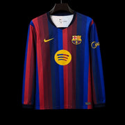 Barcelone Maillot Manches Longues Domicile 26/27 — vue 1