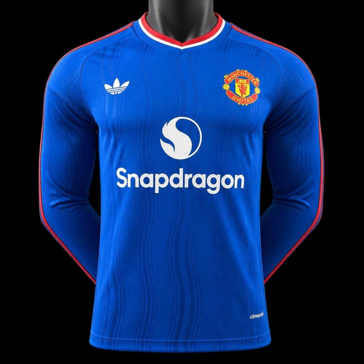 Manchester United Maillot Manches Longues Extérieur 26/27 – Version Player — vue 1