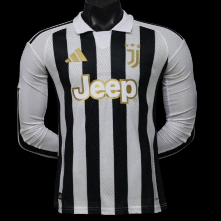 Juventus Maillot Manches Longues Domicile 26/27 – Version Player — vue 1